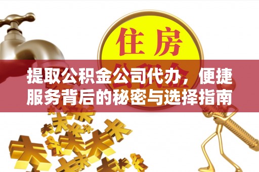 古蔺提取公积金公司代办，便捷服务背后的秘密与选择指南