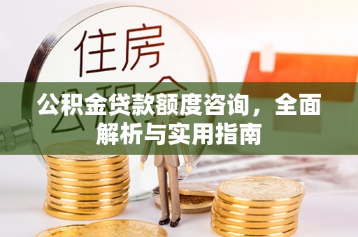 古蔺公积金贷款额度咨询，全面解析与实用指南