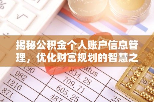 古蔺揭秘公积金个人账户信息管理，优化财富规划的智慧之选